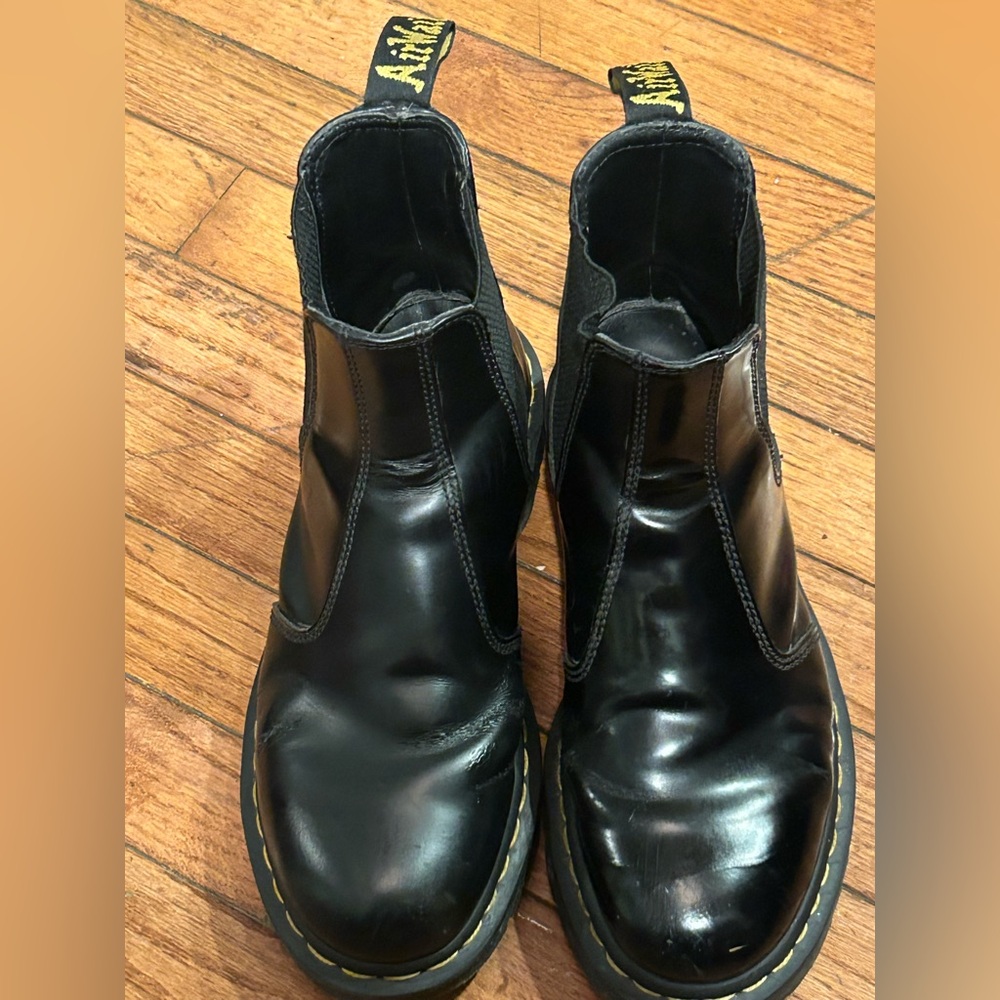 Dr. Martens Black Platform Shoes